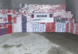 5 bin paket sigara yakalandı